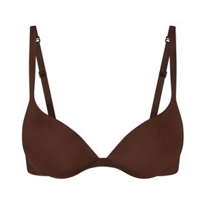 SKIMS Ultimate Teardrop Push-Up Bra in Cocoa